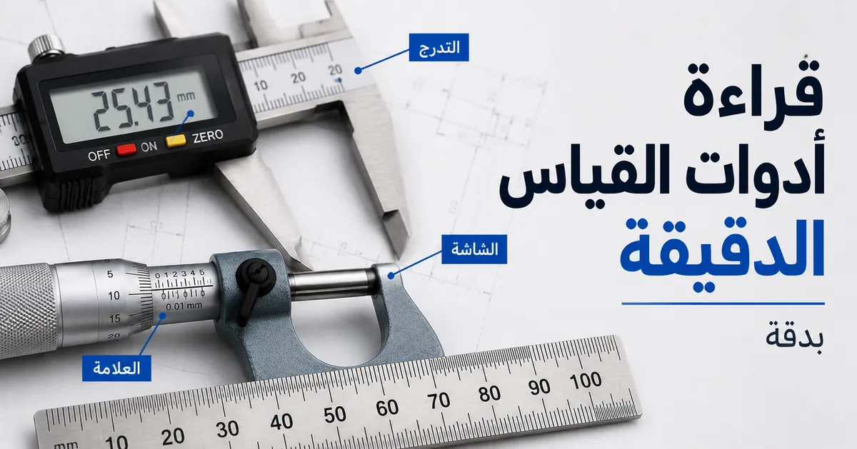 لقطة قريبة لتدرجات وشاشات أدوات القياس الدقيقة من أجل قراءة دقيقة