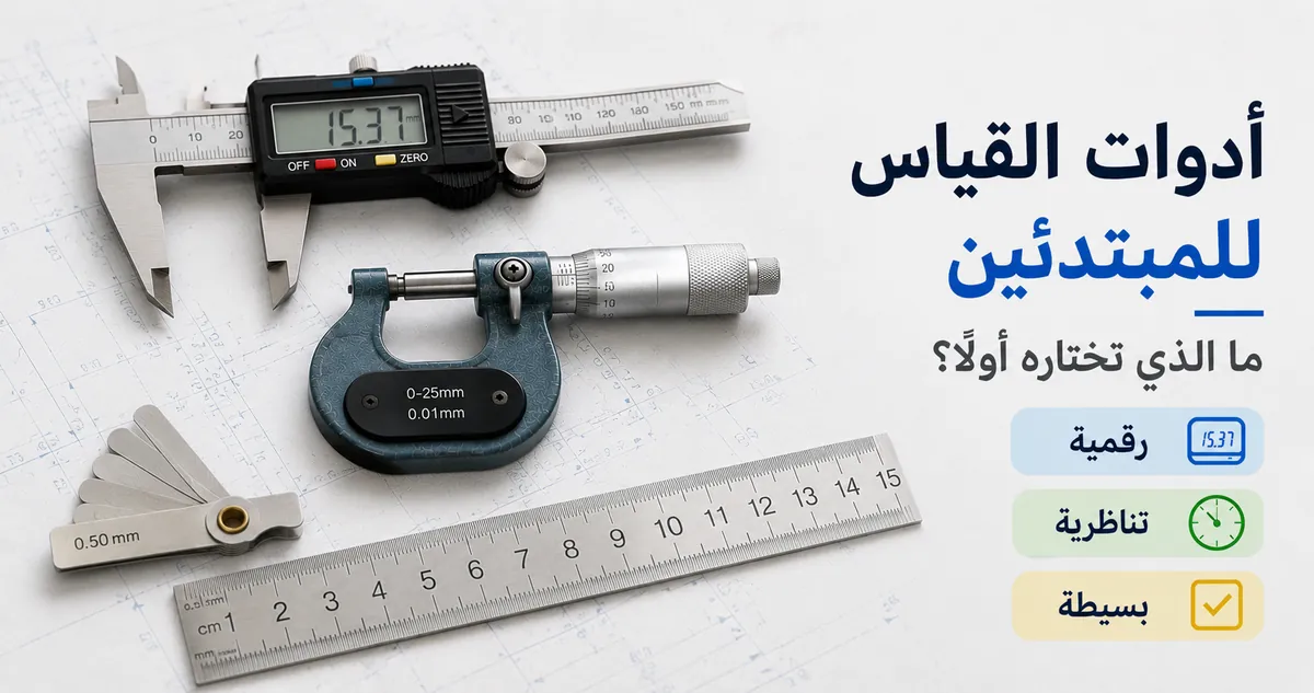 أدوات قياس دقيقة مناسبة للمبتدئين مع خيارات رقمية وتناظرية بسيطة