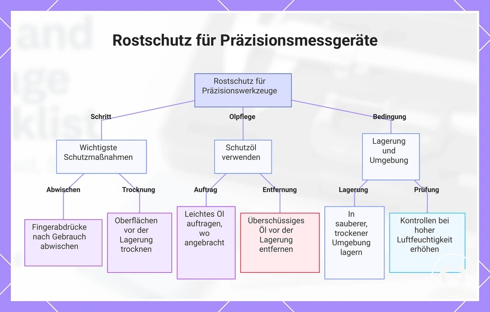 Rostschutz für Präzisionsmessgeräte