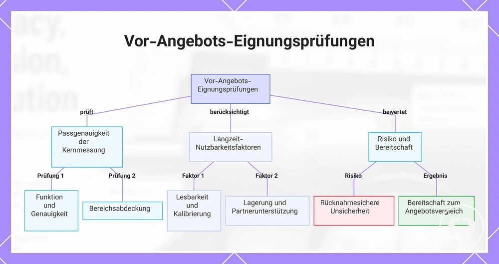 Vor-Angebots-Eignungsprüfungen