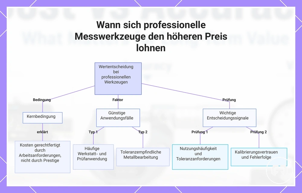 Wann sich professionelle Messwerkzeuge den höheren Preis lohnen