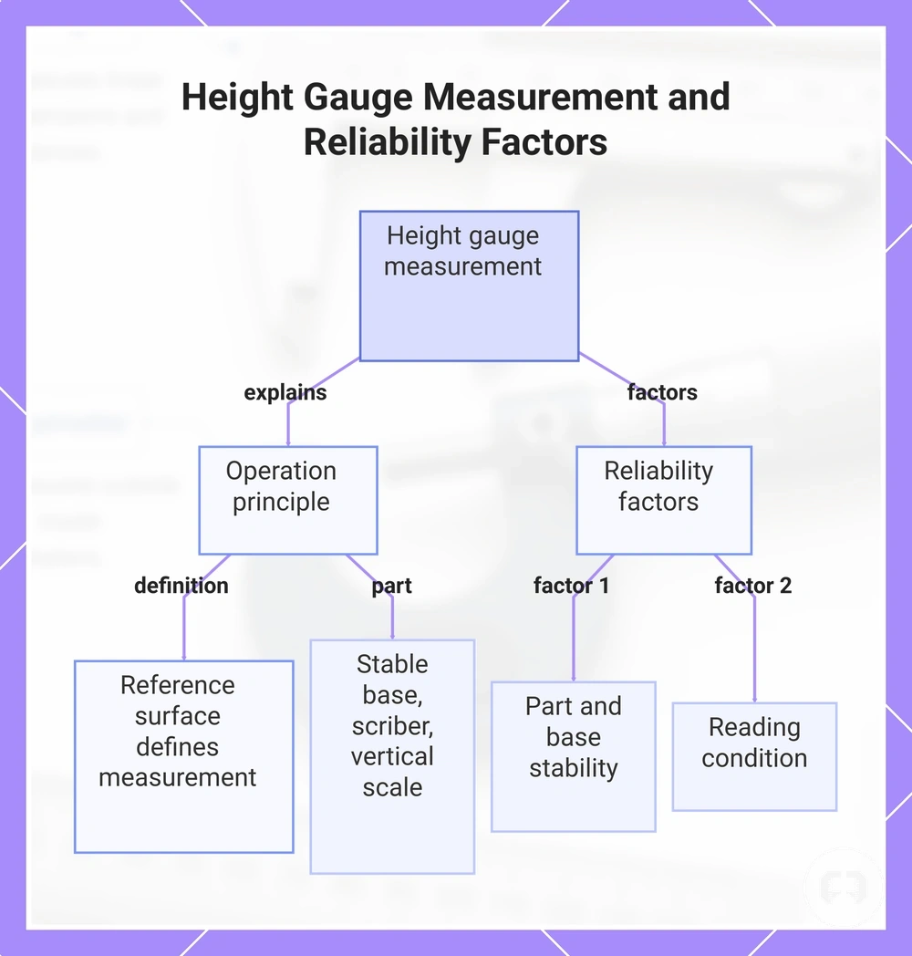 Height Gauge Measurement and Reliability Factors