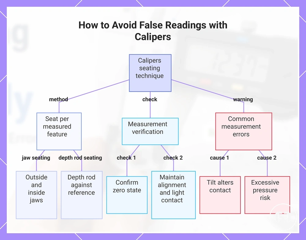 How to Avoid False Readings with Calipers