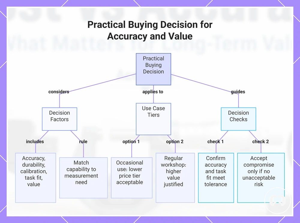 Practical Buying Decision for Accuracy and Value
