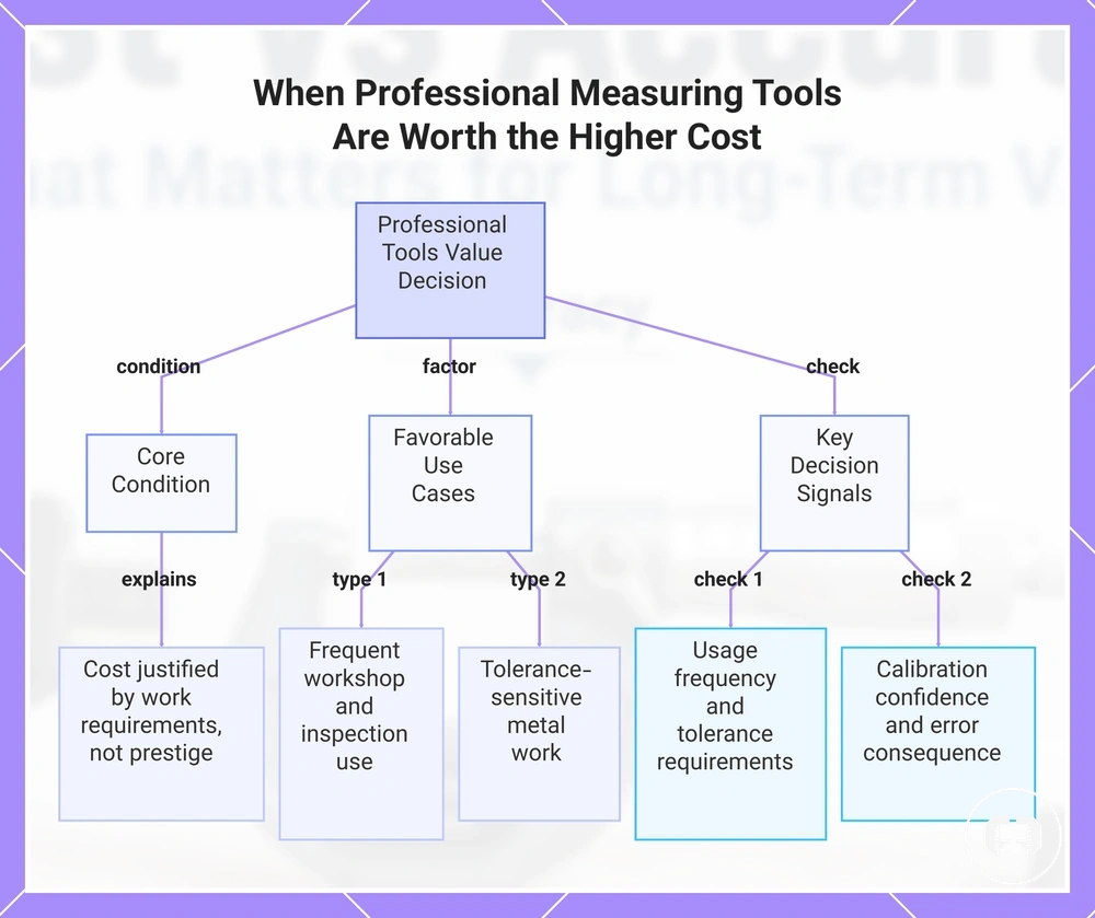 When Professional Measuring Tools Are Worth the Higher Cost