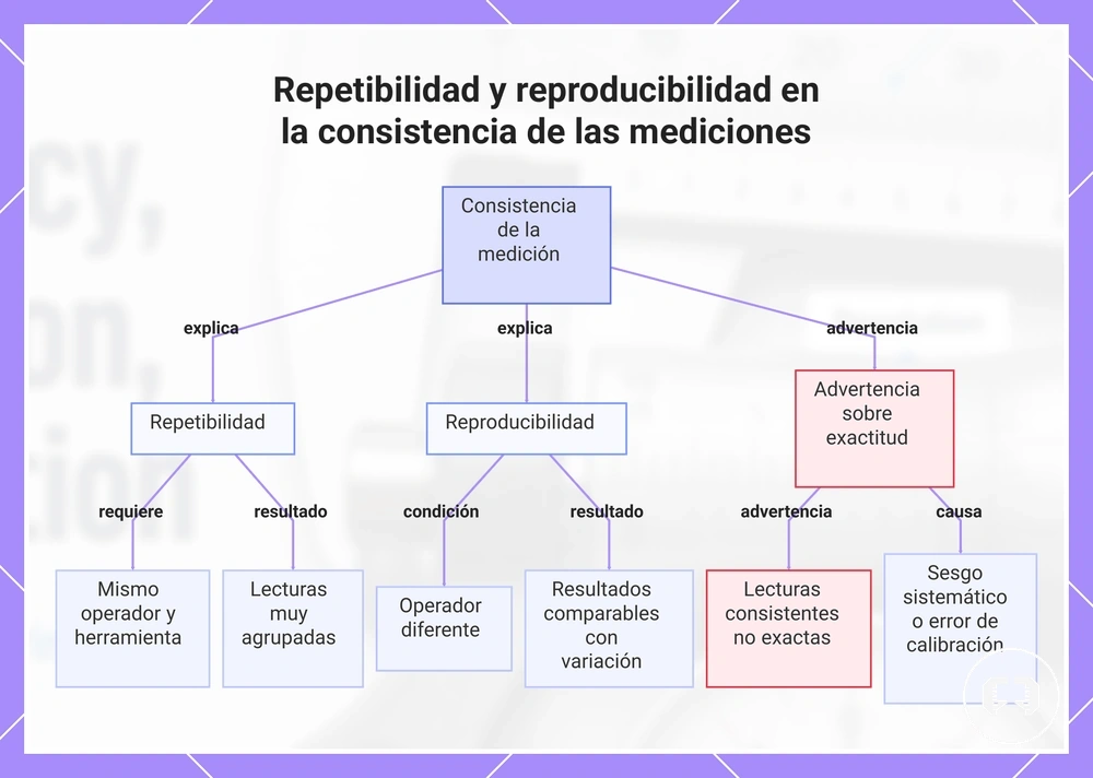 Repetibilidad y reproducibilidad en la consistencia de las mediciones