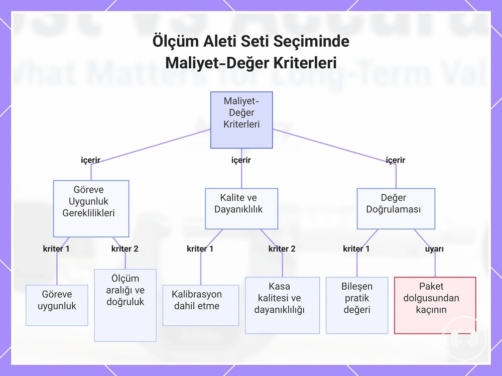 Ölçüm Aleti Seti Seçiminde Maliyet-Değer Kriterleri