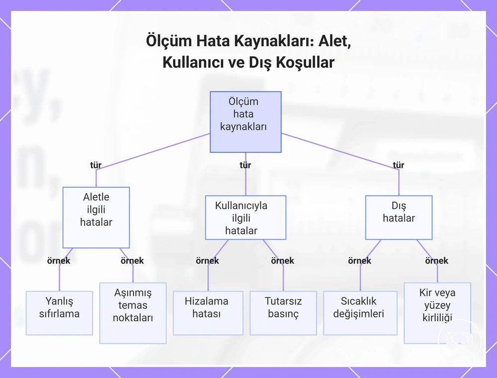 Ölçüm Hata Kaynakları: Alet, Kullanıcı ve Dış Koşullar