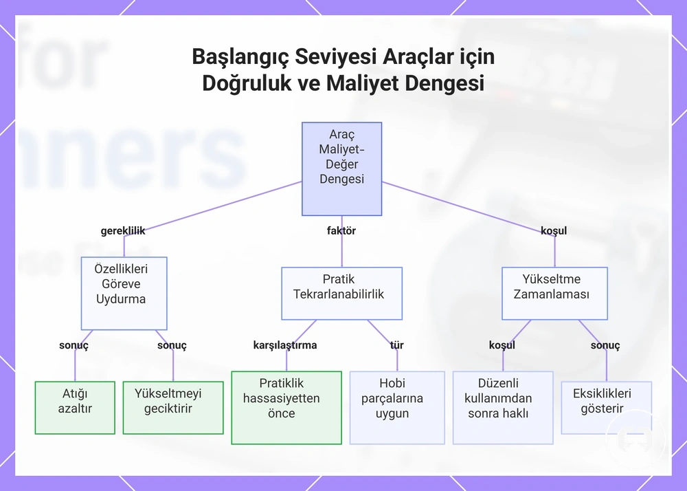 Başlangıç Seviyesi Araçlar için Doğruluk ve Maliyet Dengesi
