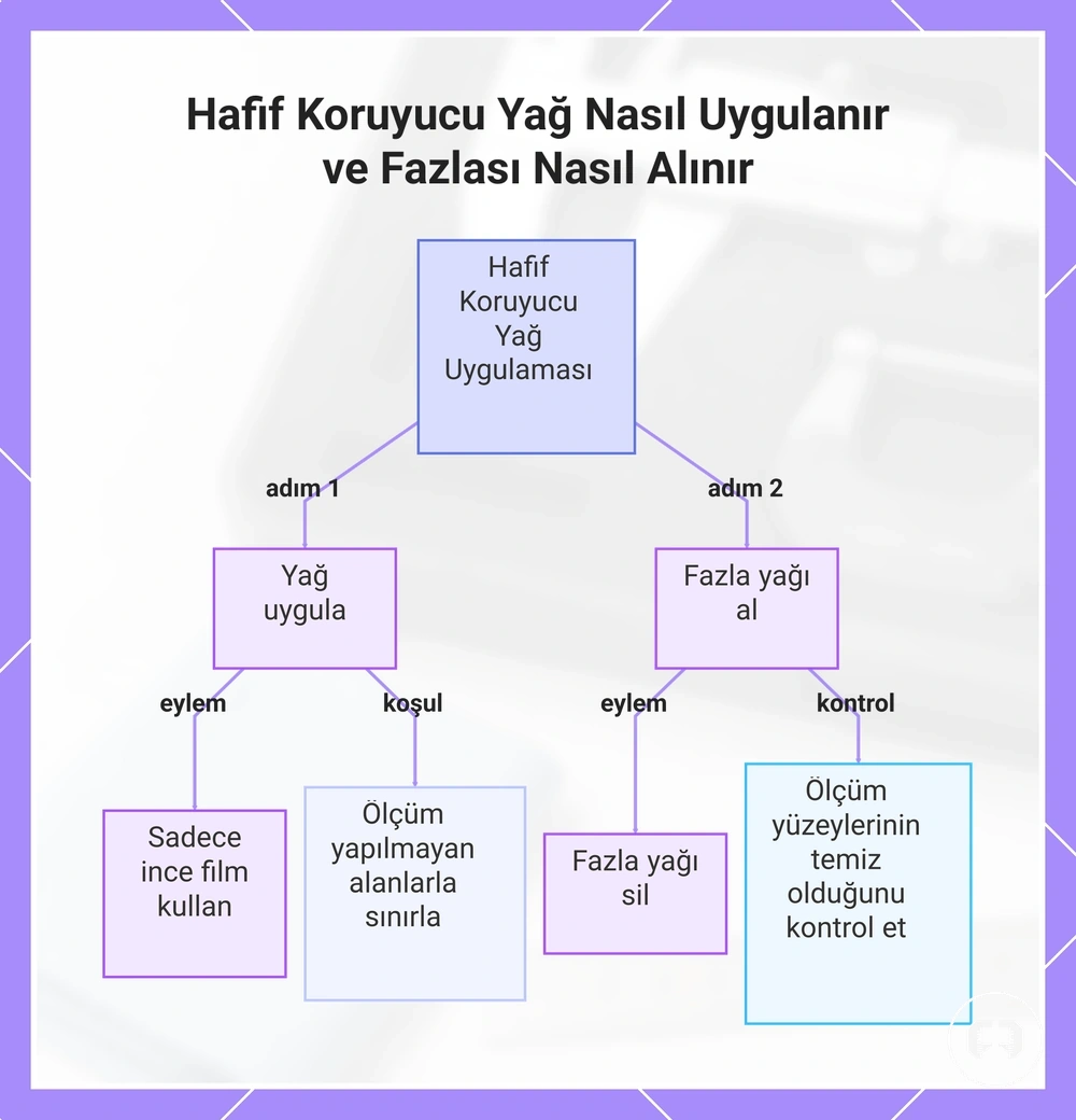 Hafif Koruyucu Yağ Nasıl Uygulanır ve Fazlası Nasıl Alınır
