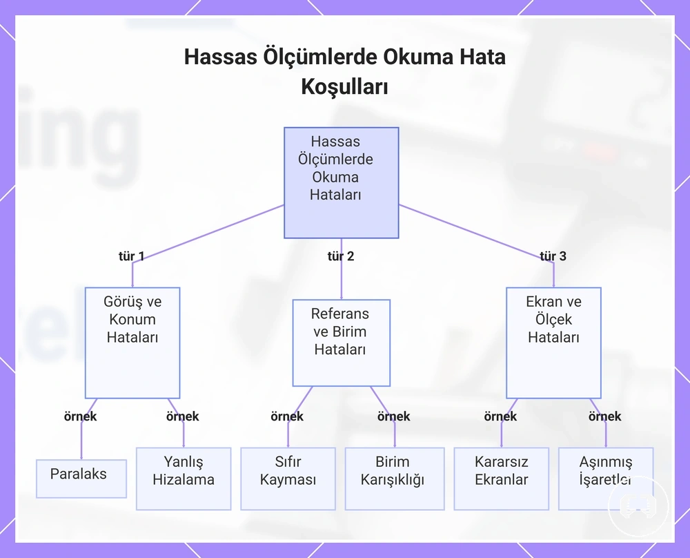 Hassas Ölçümlerde Okuma Hata Koşulları