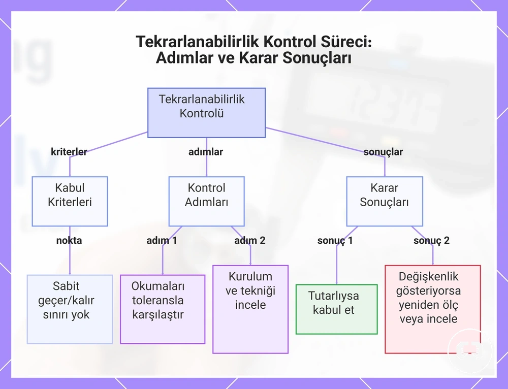 Tekrarlanabilirlik Kontrol Süreci: Adımlar ve Karar Sonuçları