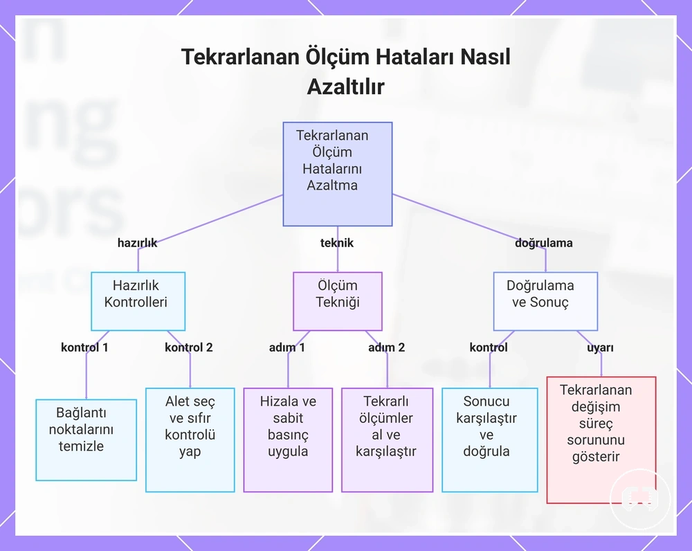 Tekrarlanan Ölçüm Hataları Nasıl Azaltılır
